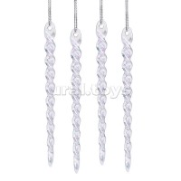 Набор новогодних украшений 4шт 13,5см Набор новогодних украшений 4шт 13,5см