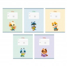 Тетрадь 12 л. косая линия А5