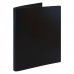 Папка с пружинным скоросшивателем А4 15мм 500мкм пластик, 190929 черн KLERK 