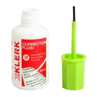 Корректор 20мл с кисточкой на водной основе, 209435 KLERK Корректор 20мл с кисточкой на водной основе, 209435 KLERK