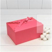 Коробка подарочная складная 22*16*10см с атласной лентой Коралловый 000920-8/4 Коробка подарочная складная 22*16*10см с атласной лентой Коралловый 000920-8/4