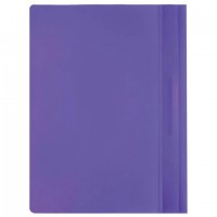 Папка-скоросш. А4 прозр.верх, пластик, 110/120мкм ПС-110/229237 фиолетовый БИЗНЕС ЦЭНТР 