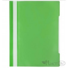 Папка-скоросш. А4 прозр.верх, пластик, 110/120мкм ПС-110/225728 зеленый БИЗНЕС ЦЭНТР 