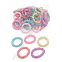 Резинка для волос пружинка 5,5см ассорти №3 (цена за 1шт) SF-7808 