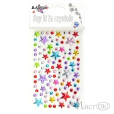 Стразы -наклейки акриловые, 