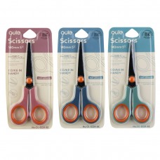 Ножницы 14 см, OULE резиновые вставки, европодвес ассорти 3 вида 242285 КОКОС 