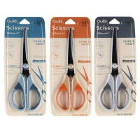 Ножницы 16,5 см, Oule резиновые вставки, европодвес, ассорти 3 вида 242284 КОКОС 