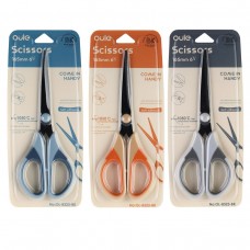 Ножницы 16,5 см, Oule резиновые вставки, европодвес, ассорти 3 вида 242284 КОКОС 