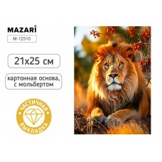 Алмазная мозайка 21х25см ЛЕВ, с ...