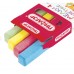 Мел цветной 4 шт, квадратный, картонная упаковка, европодвес, 221977 Пифагор 
