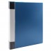 Папка на 2-х кольцах А4 25мм d-20мм 700 мкм, внутренний карман, сменная этикетка, синий, 190955 KLERK 