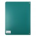 Папка на 4-х кольцах А4 30мм d-25мм 700 мкм, внутренний карман, сменная этикетка, зеленый, 200259 KLERK 