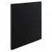 Папка 10 файлов 500 мкм 15мм А4, пластик, черный, 190850 KLERK 