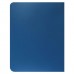 Папка 40 файлов 600 мкм 25мм А4, пластик, синий, 190885 KLERK 