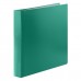 Папка 40 файлов 600 мкм 25мм А4, пластик, зеленый, 190886 KLERK 