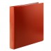 Папка 40 файлов 600 мкм 25мм А4, пластик, красный, 190887 KLERK 