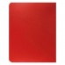 Папка 40 файлов 600 мкм 25мм А4, пластик, красный, 190887 KLERK 