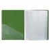 Папка 60 файлов 600 мкм 35мм торц + внутр карман, А4, пластик, зеленый пастельный, Nude, 241448 KLERK 