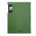 Папка 60 файлов 600 мкм 35мм торц + внутр карман, А4, пластик, зеленый пастельный, Nude, 241448 KLERK 