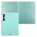 Папка 100 файлов 700 мкм 55мм торц + внутр карман, А4, пластик, мята, Pastel, 241449 KLERK 
