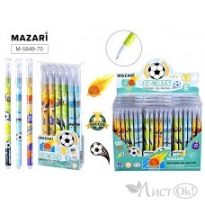 Ручка гелевая 0.38 мм синяя 