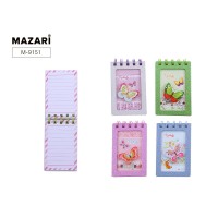 Блокнот А7 60л на евроспирали 