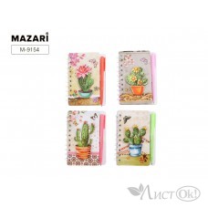 Блокнот А6 60л на евроспирали 