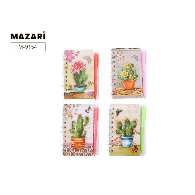 Блокнот А6 60л на евроспирали 