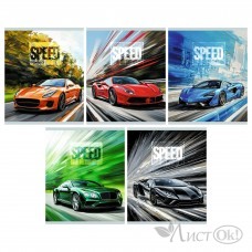 Тетрадь 40 л. клетка скр. А5 