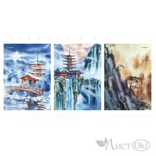 Тетрадь 64 л. клетка скр. А4 ЯПОНИЯ. ...