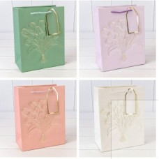 Пакет подарочный с тиснением 