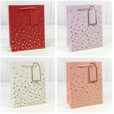 Пакет подарочный с тиснением 