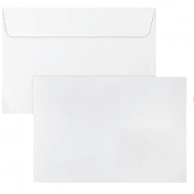 Конверт 114х162мм С6 отрывная лента, внутренняя запечатка, 80 г/м2, 80г/м2, (1/100) 112190 Brauberg 