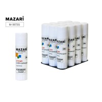 Клей-карандаш 36гр. HITOMY, ПВА, для бумаги, картона, фотографий, ткани, термоусадочная пленка M-5673S MAZARI 