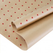 Бумага упаковочная 70х100см Крафт 