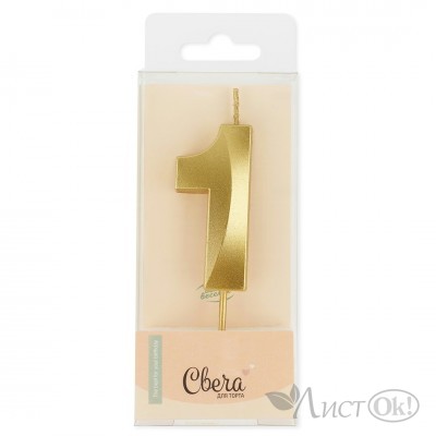 Свеча на торт 