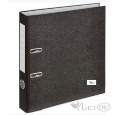 Папка-рег. 50 мм.  карт. мрамор ЭКО мет уг черн 1016691 