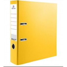 Папка-рег. 75 мм. 'Attomex'  желтый, PVC , разборн.,мет.окант. 3093012 