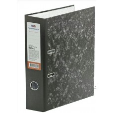 Папка-рег. 75 мм. карт. черный мрамор без окант. Workmate разобран., 059018001(15-8118) 