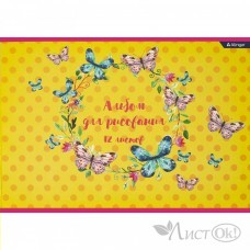 Альбом для рис. 12л. А4 на скрепке, 100 г/м2, 