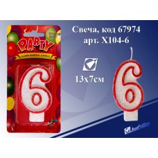 Свеча на торт 