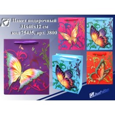 Пакет подарочный бумага 